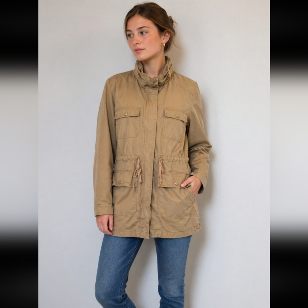 LOVE TREE Utility Long Jacket M